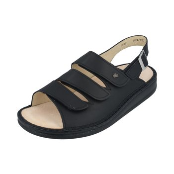 FINN COMFORT FINN COMFORT SYLT SANDAL BLACK SIRIO