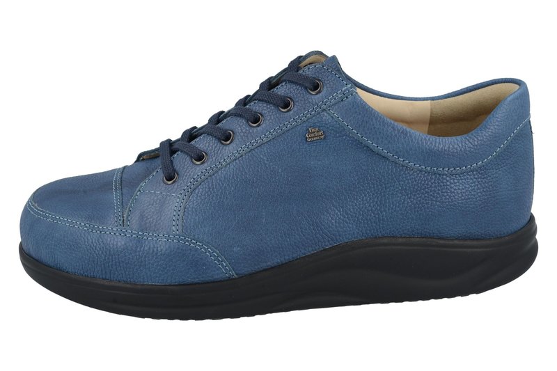FINN COMFORT FINN COMFORT HUELVA SNEAKER LACE UP BLUE DUSTIN