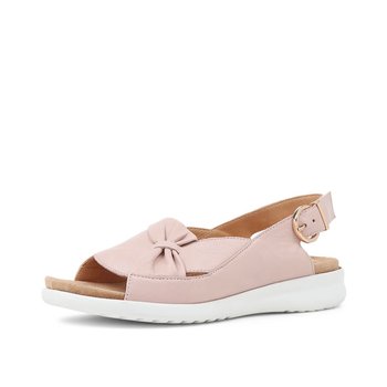 ZIERA ZIERA BARI SANDAL CAFE BLUSH LEATHER