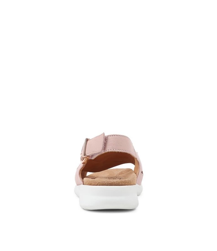 ZIERA ZIERA BARI SANDAL CAFE BLUSH LEATHER