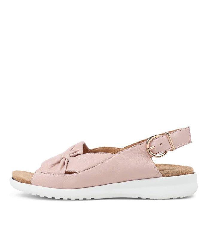 ZIERA ZIERA BARI SANDAL CAFE BLUSH LEATHER