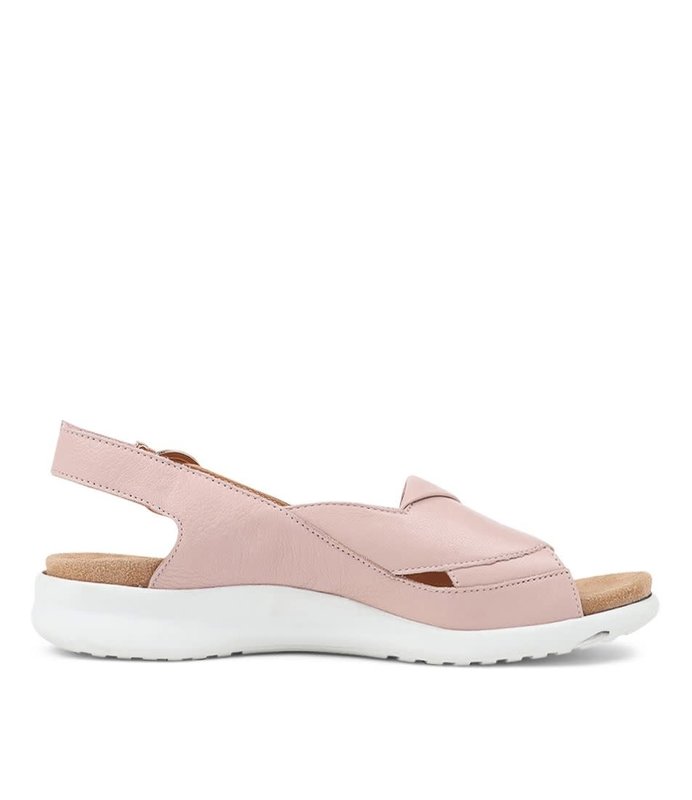 ZIERA ZIERA BARI SANDAL CAFE BLUSH LEATHER