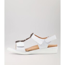 ZIERA ZIERA DAGNET WHITE LEATHER