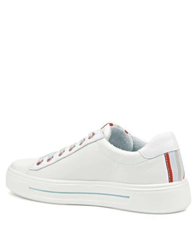 ARA SHOES ARA SHOES- CAMDEN- WHITE- ORANGE- BLUE CALF