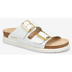MEPHISTO MEPHISTO HESTER SANDAL WHITE VERNIS