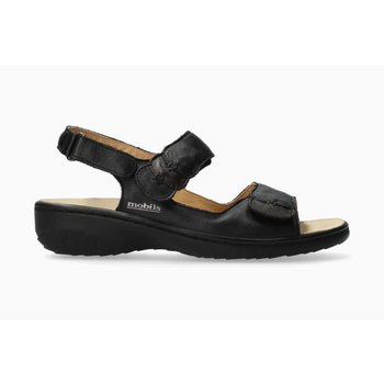 MEPHISTO MEPHISTO MOBILS GETHA SANDAL BLACK LEATHER