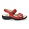 MEPHISTO MEPHISTO MOBILS GETHA  SCARLET SILK LEATHER