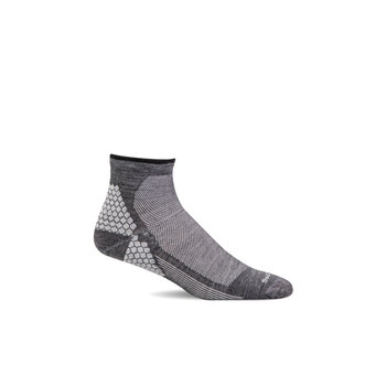 SOCKWELL SOCKWELL- PLANTAR SPORT QUARTER- CHARCOAL