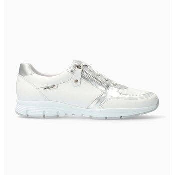 MEPHISTO MEPHISTO YLONA SNEAKER LACE UP WHITE LEATHER