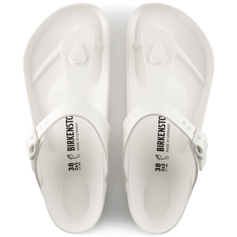BIRKENSTOCK BIRKENSTOCK GIZEH ESSENTIALS EVA WHITE