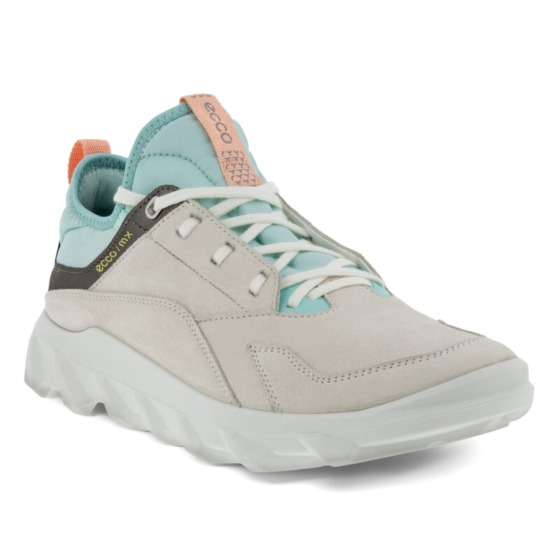 ECCO ECCO- MX WOMENS LOW- SHADOW WHITE/ EGGSHELL BLUE