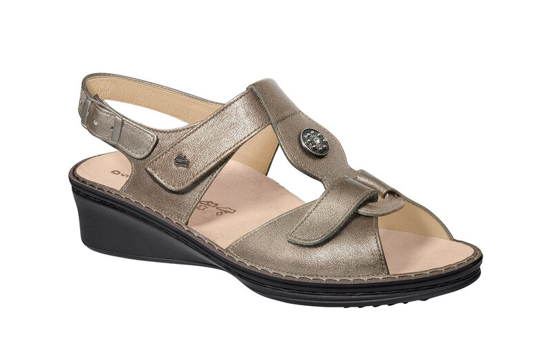 FINN COMFORT FINN COMFORT ADANA SANDAL ESPRESSO CORTEN LEATHER