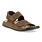 ECCO ECCO- COZMO Ms FLAT SANDAL BACKSTRAP- COCOA BROWN