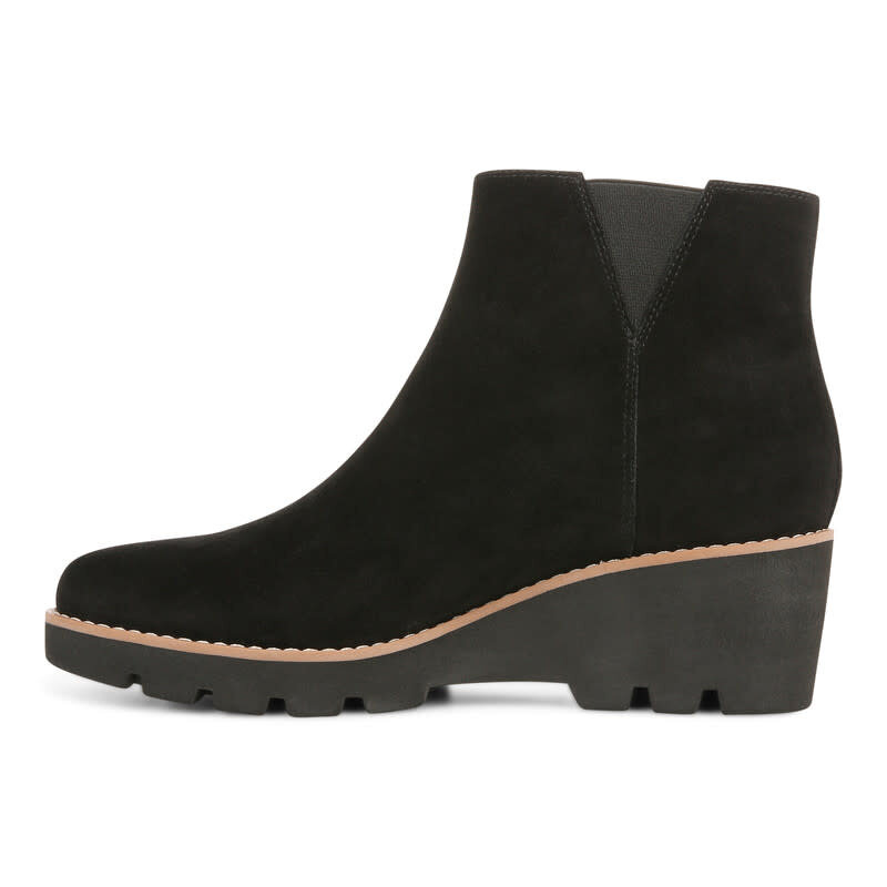 VIONIC VIONIC- ASTER HAZAL ANKLE BOOT- BLACK SUEDE