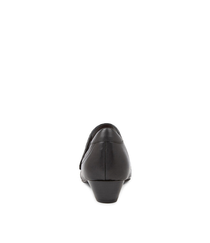 ZIERA ZIERA CASSIDY BLACK/ BLACK PATENT CROC