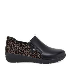 ZIERA ZIERA NIXXIE BLACK BLACK PEWTER LEAPORD