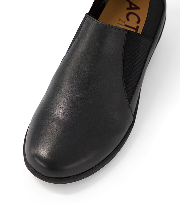 ZIERA ZIERA NOSLEN BLACK LEATHER