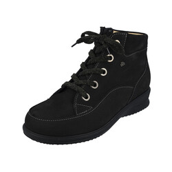 FINN COMFORT FINN COMFORT PARSENN BLACK NUBUCK RONA WOOL LINED