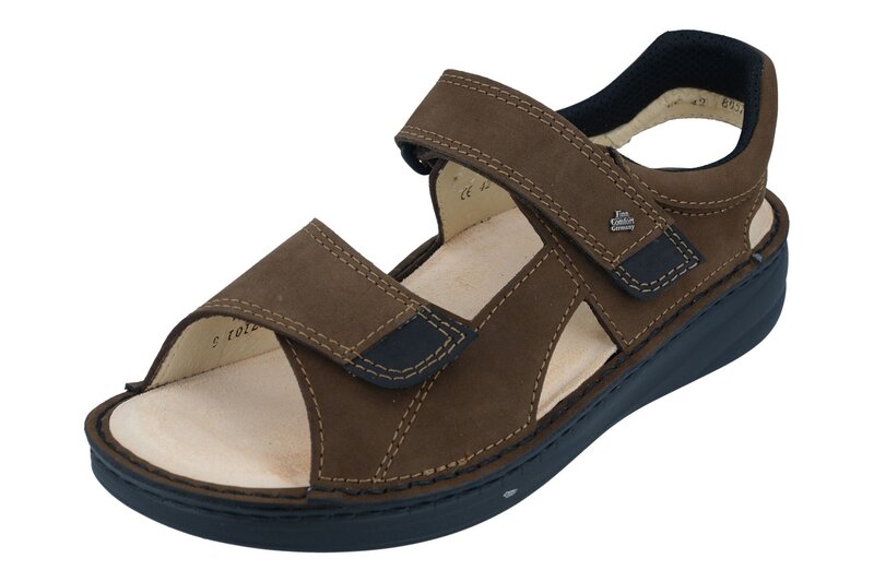 FINN COMFORT FINN COMFORT- SKIATHOS MELLOW SOFT- CHESTNUT- BLACK OILBUCK