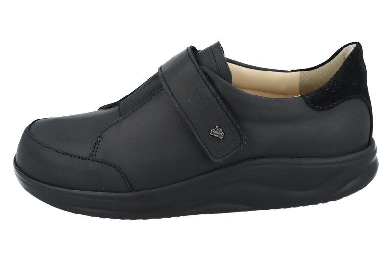 FINN COMFORT FINN COMFORT SUZUKA VELCRO BLACK SIRIO/VELOUR