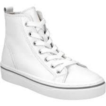 GABOR GABOR- HIGH TOP LACED BOOT- 23.160.21- WHITE
