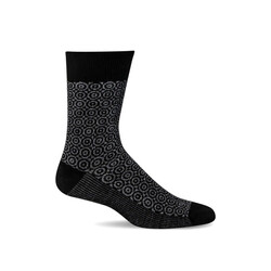 SOCKWELL SOCKWELL BULLS EYE CREW BLACK