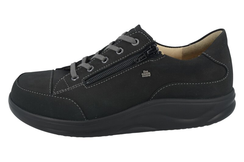 FINN COMFORT FINN COMFORT HACHIOUJI SNEAKER BLACK NAPPA