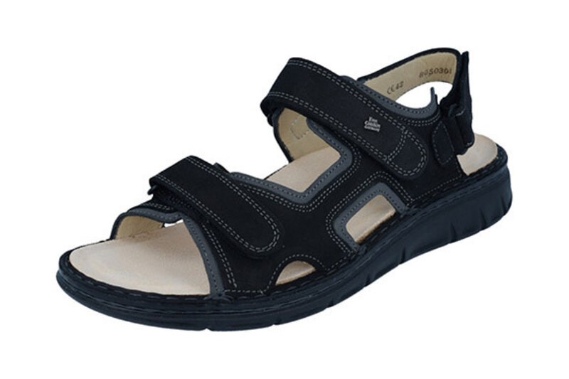 FINN COMFORT FINN COMFORT WANAKA SANDAL SOFT BLACK/ STREET