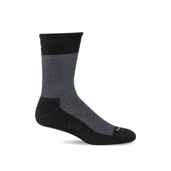 SOCKWELL SOCKWELL-FOOTHOLD II CREW BLACK L/XL