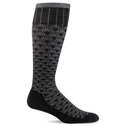 SOCKWELL SOCKWELL DECO-DOT- 15-20 mmHg  OTC BLACK