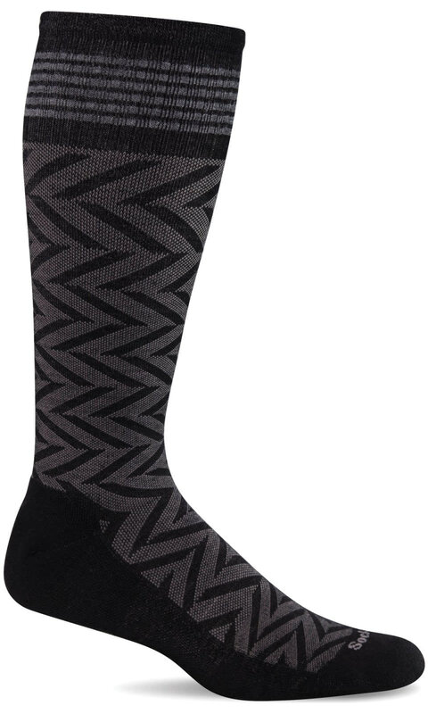 SOCKWELL SOCKWELL CHIVALRY 20-30 mmHg OTC BLACK