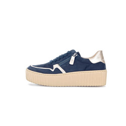 GABOR GABOR SNEAKER ZIP 33-202-16 BLUE SATIN