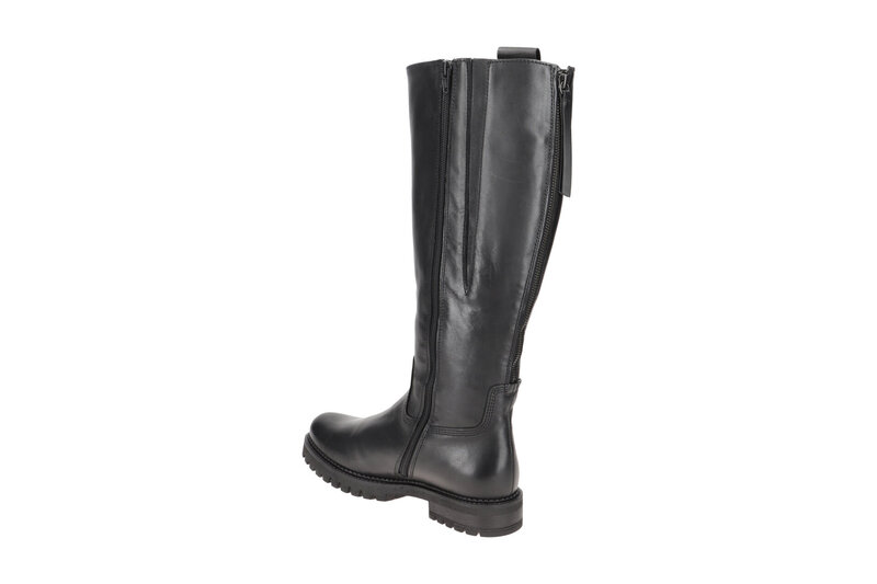 GABOR GABOR- TALL BOOT- WIDE CHUNKY SOLE- 32-727.57- BLACK