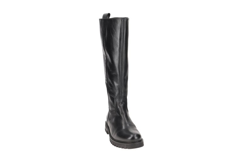 GABOR GABOR- TALL BOOT- WIDE CHUNKY SOLE- 32-727.57- BLACK