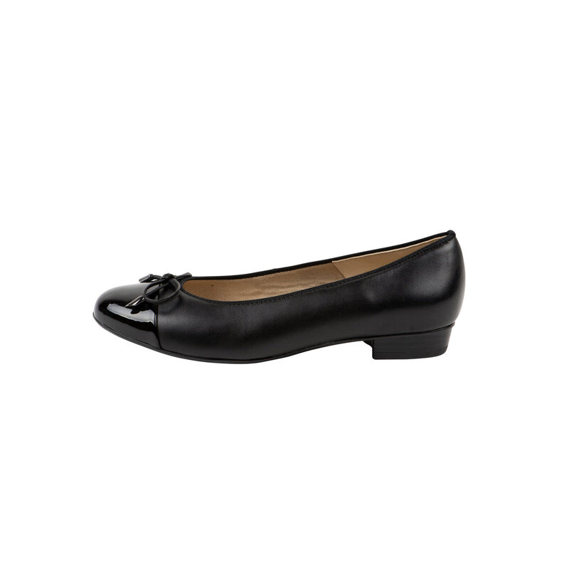 ARA SHOES ARA SHOES  BELINDA BALLET FLAT BLACK