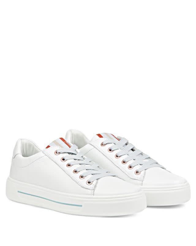 ARA SHOES ARA SHOES- CAMDEN- WHITE- ORANGE- BLUE CALF