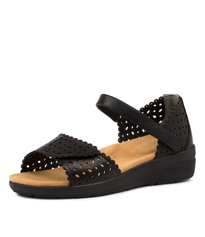 ZIERA ZIERA NEVAN BLACK LEATHER