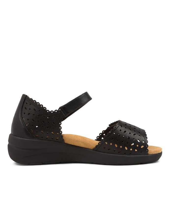 ZIERA ZIERA NEVAN BLACK LEATHER