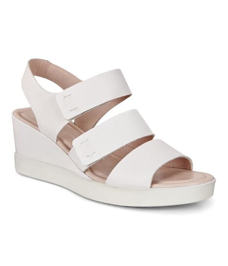 Ecco touch sandal store plateau black