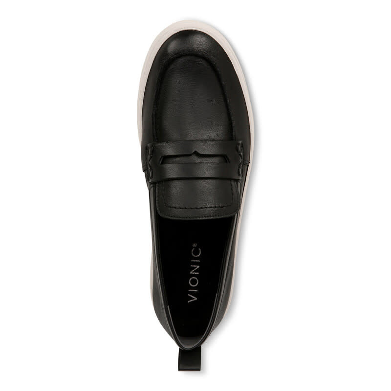VIONIC VIONIC UPTOWN LOAFER BLACK LEATHER