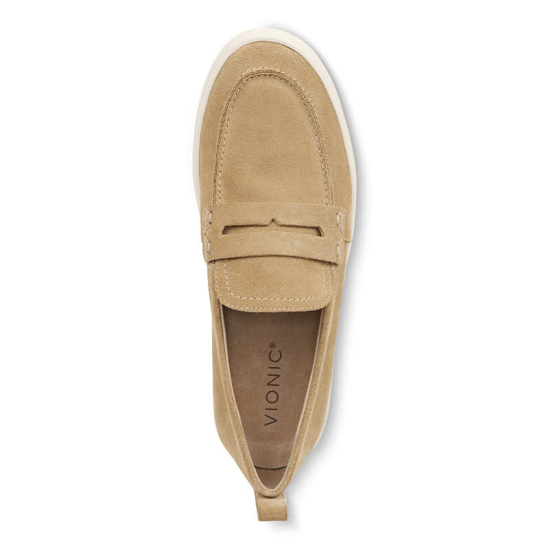 VIONIC VIONIC UPTOWN LOAFER SAND SUEDE