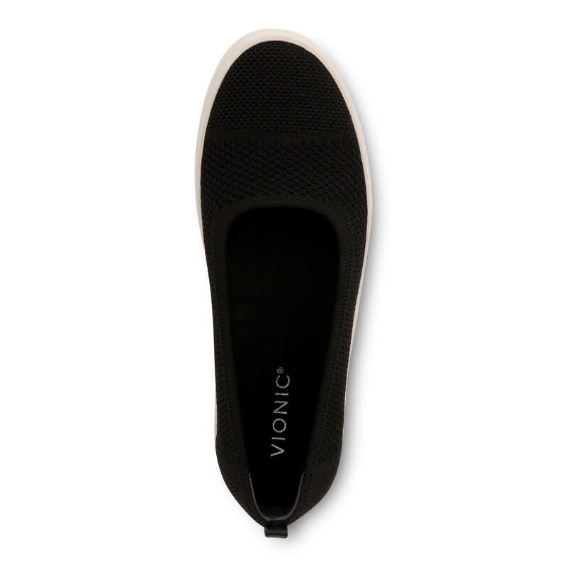 VIONIC VIONIC UPTOWN SKIMMER KNIT FLAT BLACK