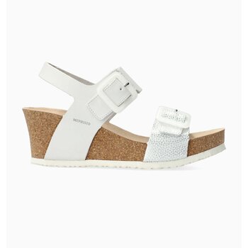 MEPHISTO MEPHISTO LISSIA SANDAL WHITE LEATHER