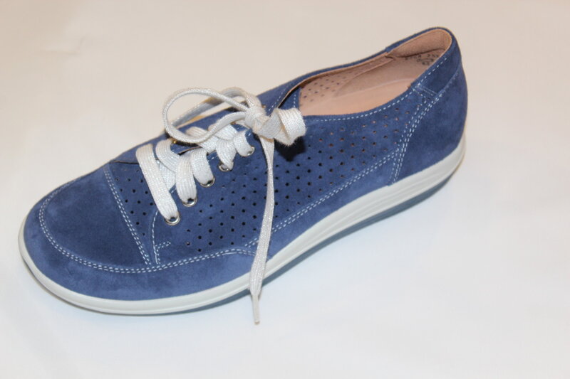 GANTER GISA DARK BLUE SUEDE