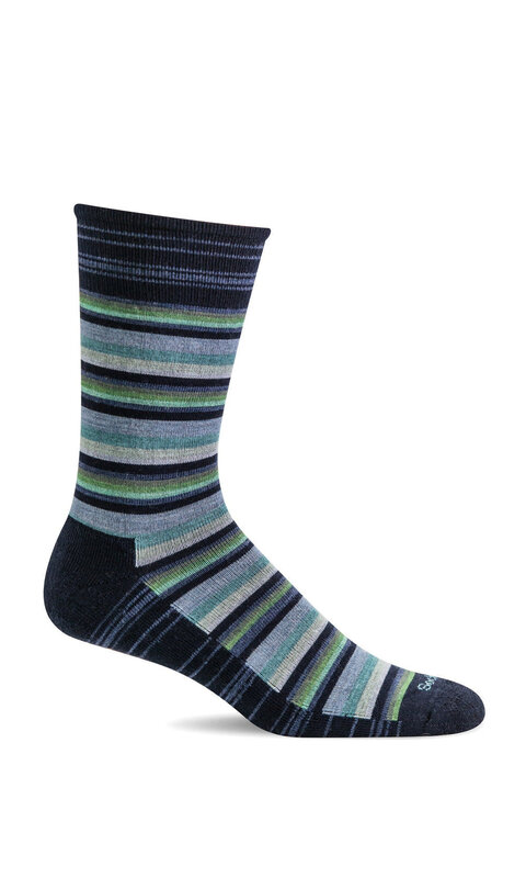 SOCKWELL SOCKWELL- FIESTA STRIPE- NAVY