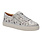 ZIERA ZIERA PAMELA SNEAKER LACE UP SIDE ZIP MISTY BUBBLES