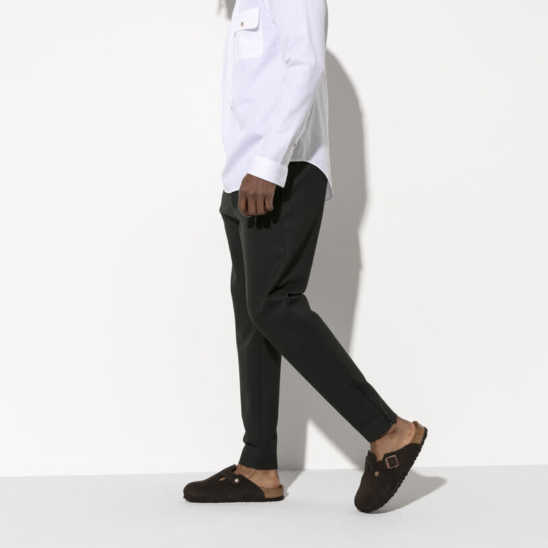 BIRKENSTOCK BOSTON SOFT MOCHA SUEDE