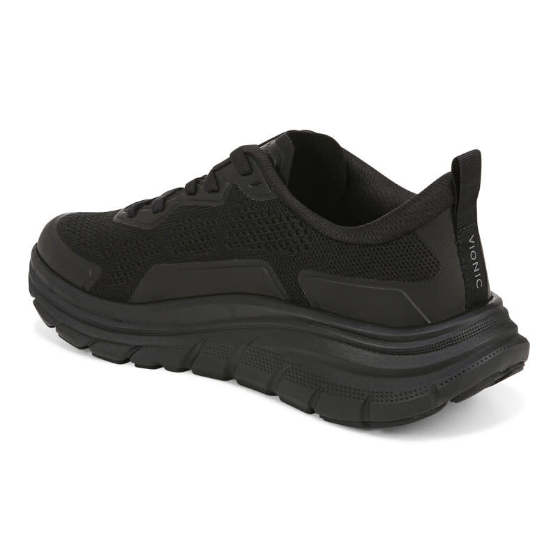 VIONIC VIONIC  WALK MAX  LACE UP SNEAKER BLACK