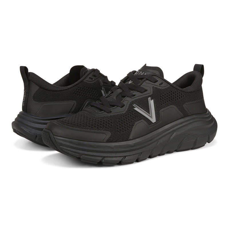 VIONIC VIONIC  WALK MAX  LACE UP SNEAKER BLACK