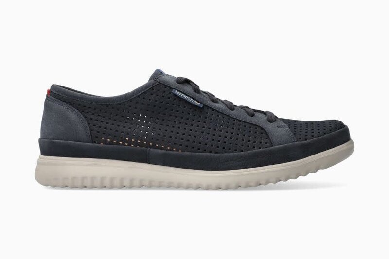 MEPHISTO MEPHISTO TOM PERF MEN LACE UP NAVY
